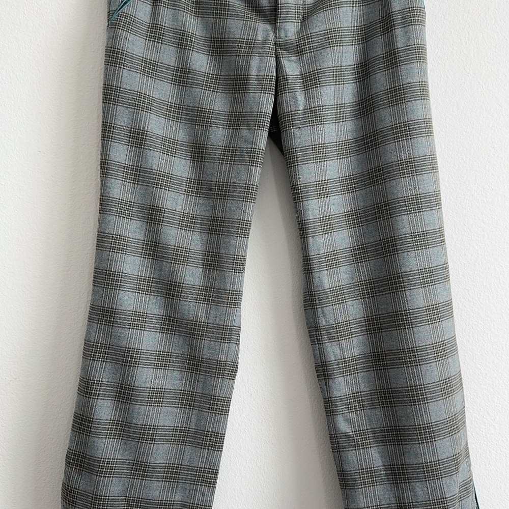 Excellent Abercrombie & Fitch Plaid Wool Blend Ankle Pants - Picture 5 of 8